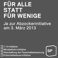Ja zur Abzockerinitiative 3. März 2013