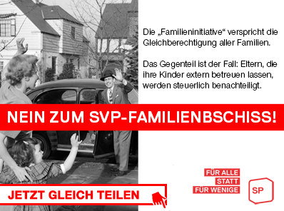 SVP Familieninitiative NEIN am 24. November