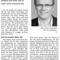 Die SP setzt auf Gössi. Neue Zuger Zeitung, 21. März 2014