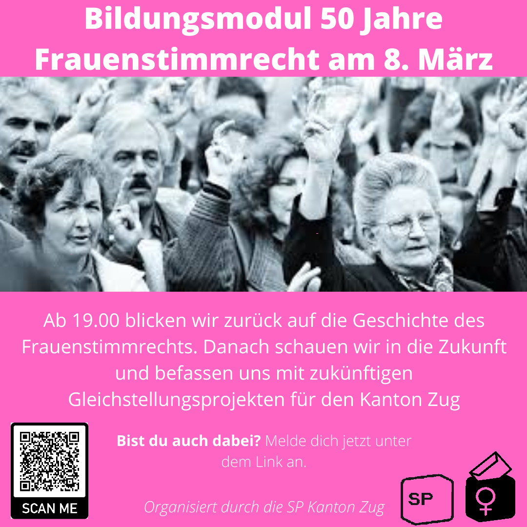 50 Jahre Frauenstimmrecht - Bildungsmodul 50 Jahre Frauenstimmrecht - Bildungsmodul