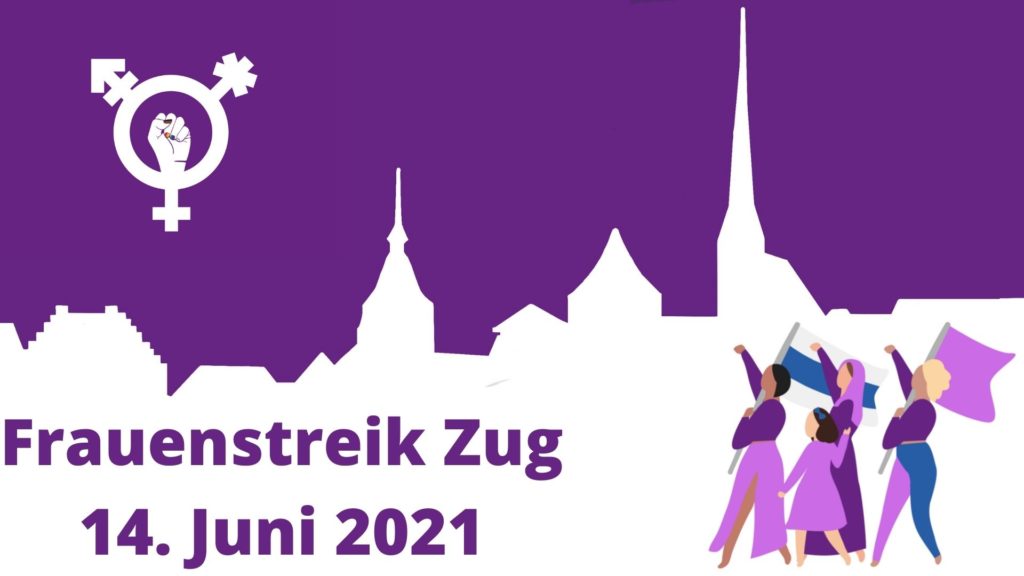 Frauenstreik Zug 2021 14. Juni