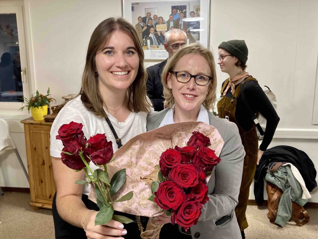 Michèle Schuler und Barbara Gysel