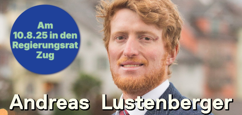 Andreas Lustenberger in den Regierungsrat am 10. August