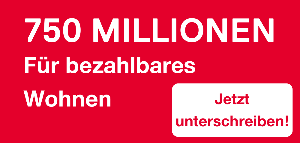 Jetzt die kantonale Wohnfonds-Initiative unterschreiben!